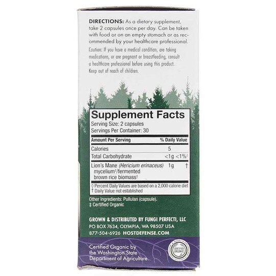 Lion's Mane Memory & Nerve Support, HDF